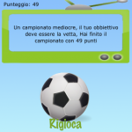 UN GIOCATORE CHE HA APPENA CONCLUSO LA SUA PARTITA